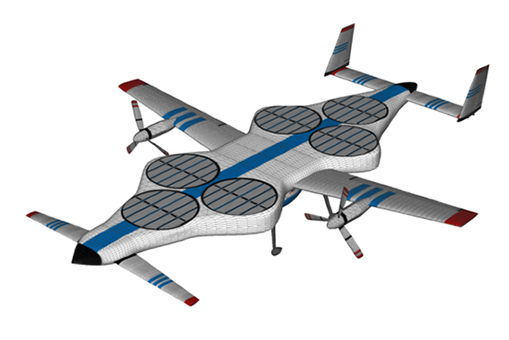 LPC-02 DUeVTOL modular passenger and air crago eVTOL concept design aircraft, airframe LPC-02 DUeVTOL modular passenger and air crago eVTOL concept design aircraft, airframe